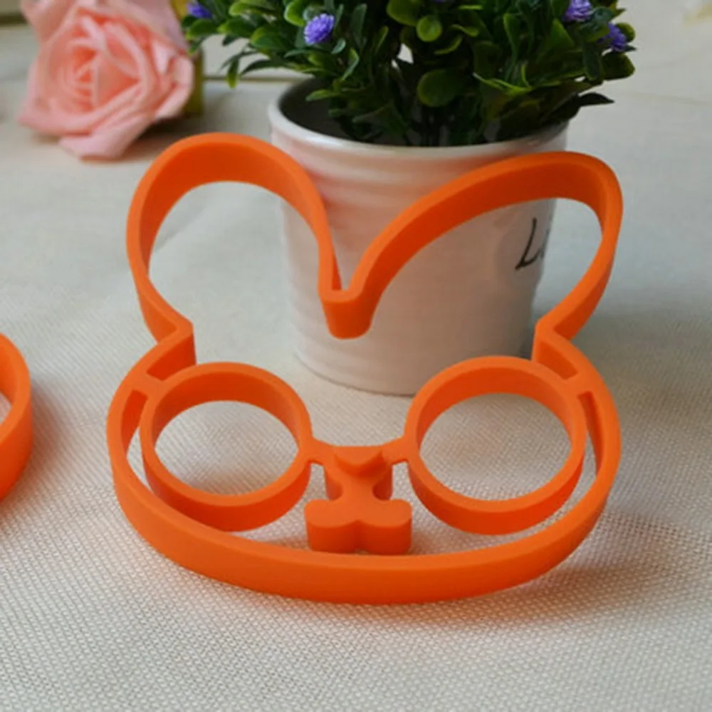 Горячее предложение! Новый Клоун в форме головы кролика силиконовая форма для