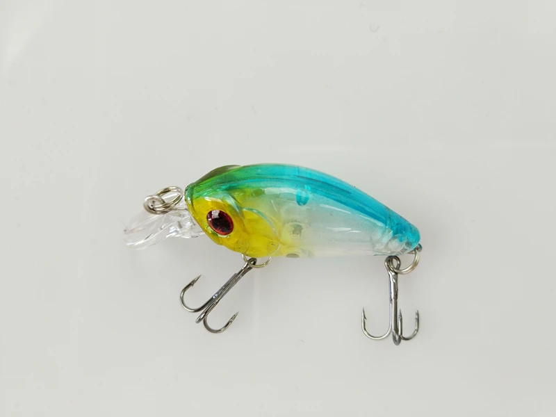 1 шт. 4 5 см г пластиковые рыболовные приманки crankbait жесткая рукоятка Приманка Minnow