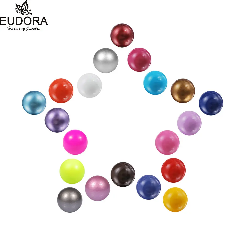 10 шт./лот смешанные цвета 18 мм колокольчик шар бола подходит для DIY кулон Ангел