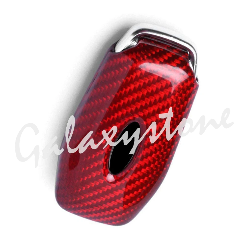 Carbon Fiber Auto Car Remote Key Case Cover Protective Shell Fit for Ford F150 Explorer Edge Fusion |
