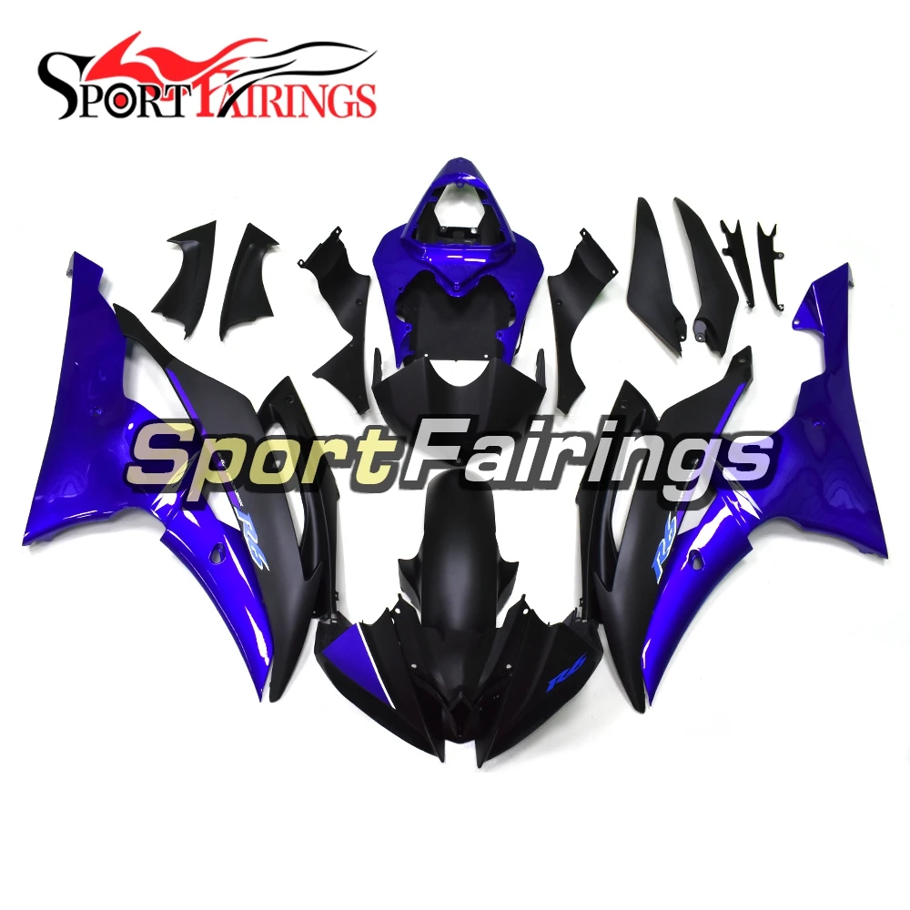 

Обтекатели для Yamaha YZF R6 08 09 10 11 12 13 14 16 YZF-R6 2008 2009 2012 2014 2016 ABS блестящая синяя матовая черная панель для мотоцикла