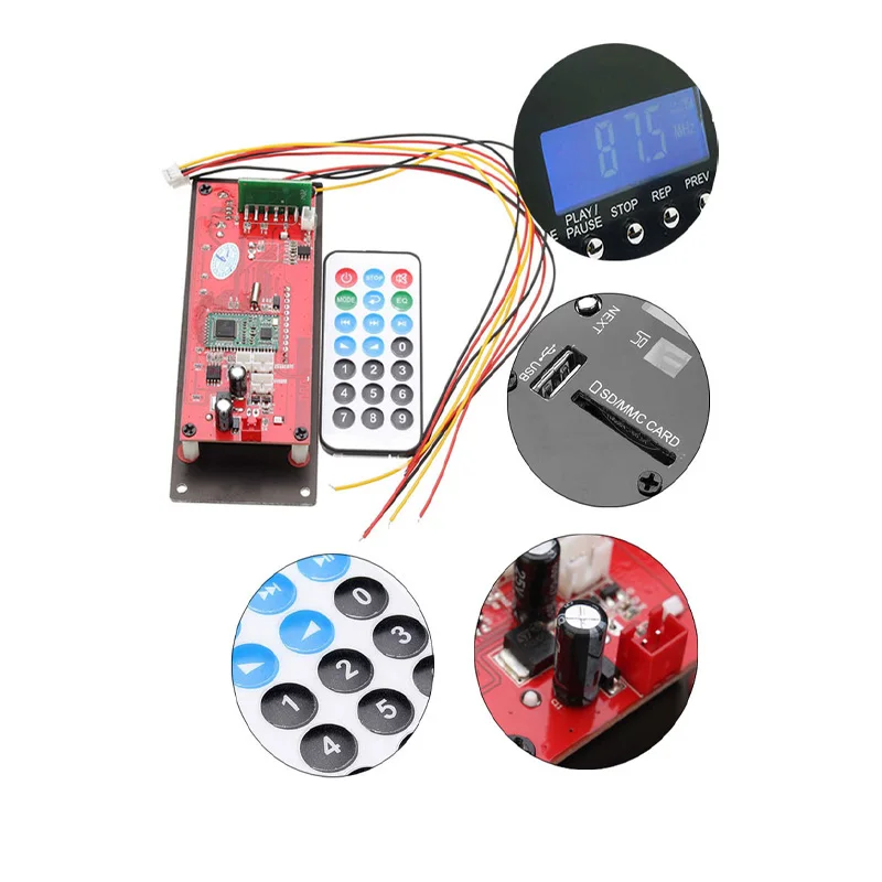 Беспроводная плата декодирования MP3 LEORY bluetooth 4 0 аудио модуль без потерь поддержка