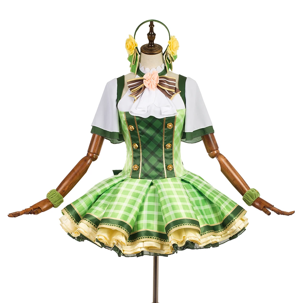 Аниме Love Live! Костюм для косплея Hanayo Koizumi букет цветов Пробуждение Косплей