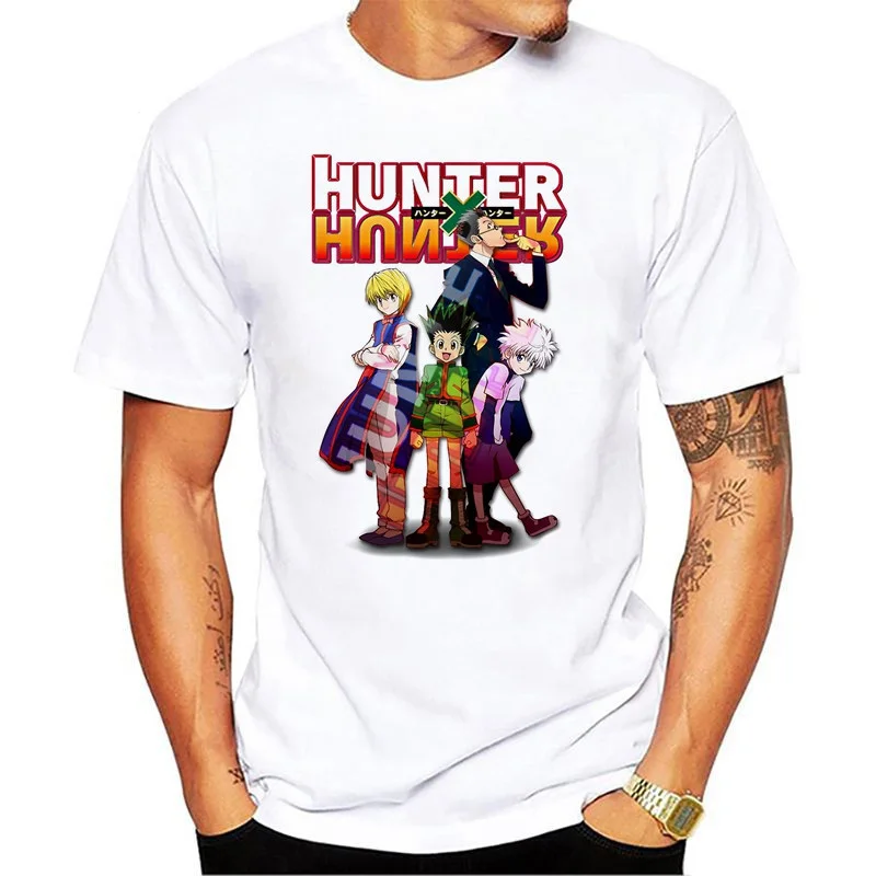 Picture-8 Мужская и женская дизайнерская футболка Hunter X Hunter, Карнавальная футболка GON FREECSS, новинка, аниме Kurapika, модная футболка Killua Zoldyck, футболки - Цвет: Picture-8