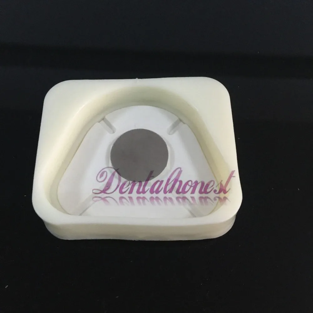 2 шт. Стоматологическая лаборатория магнитного штукатурка силиконовая модель