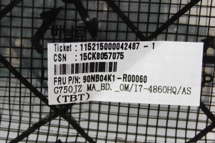 Отправка платы + i7 4710/i7 4700 CPU G750JZ G750JS материнская плата для ноутбука For Asus G750J 100%