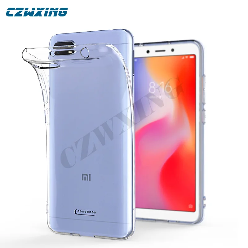 Чехол для Xiaomi Redmi 6A чехол мягкий силиконовый накладка телефона 6 A Redmi6A Redmi6|Бамперы|