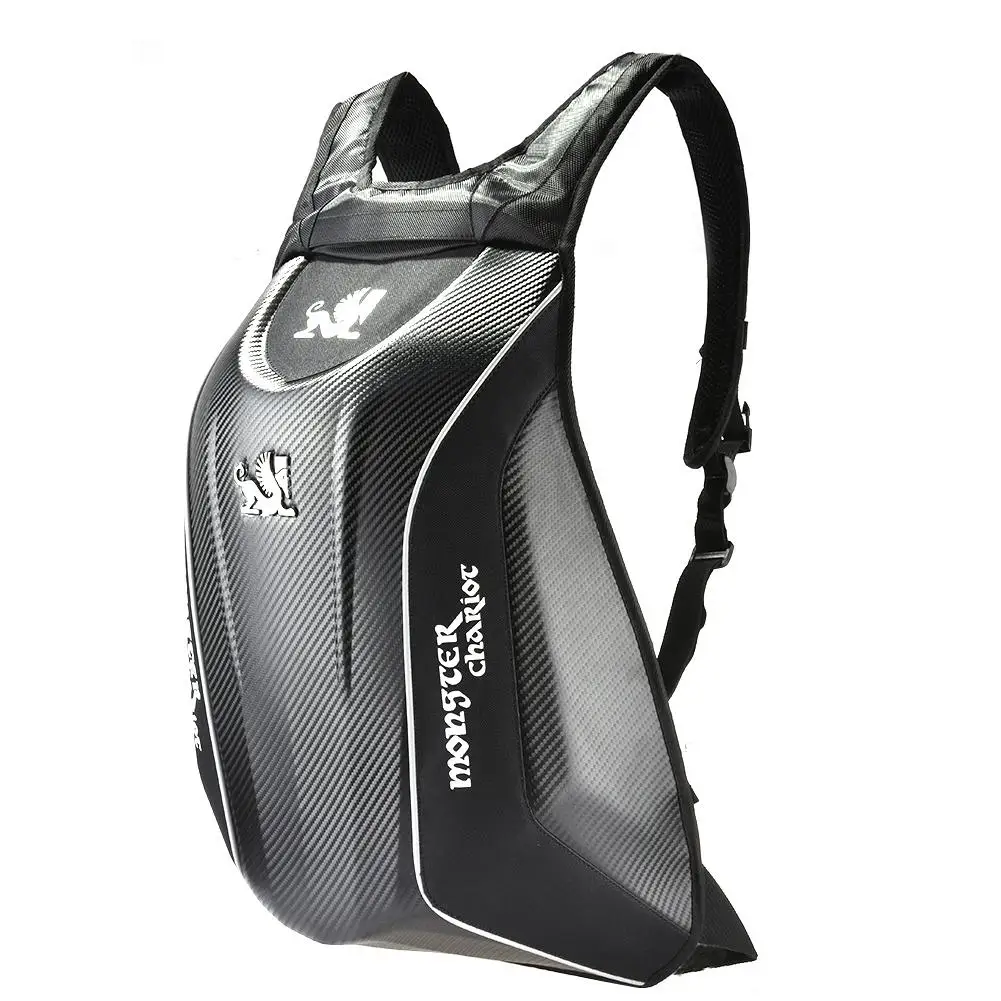 Новый Рюкзак Для Езды На Мотоцикле из углеродного волокна Большой Вместительный