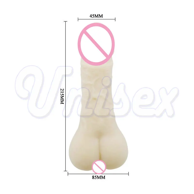 Baile Портативный Большой Человек Многофункциональный реалистичный фаллоимитатор