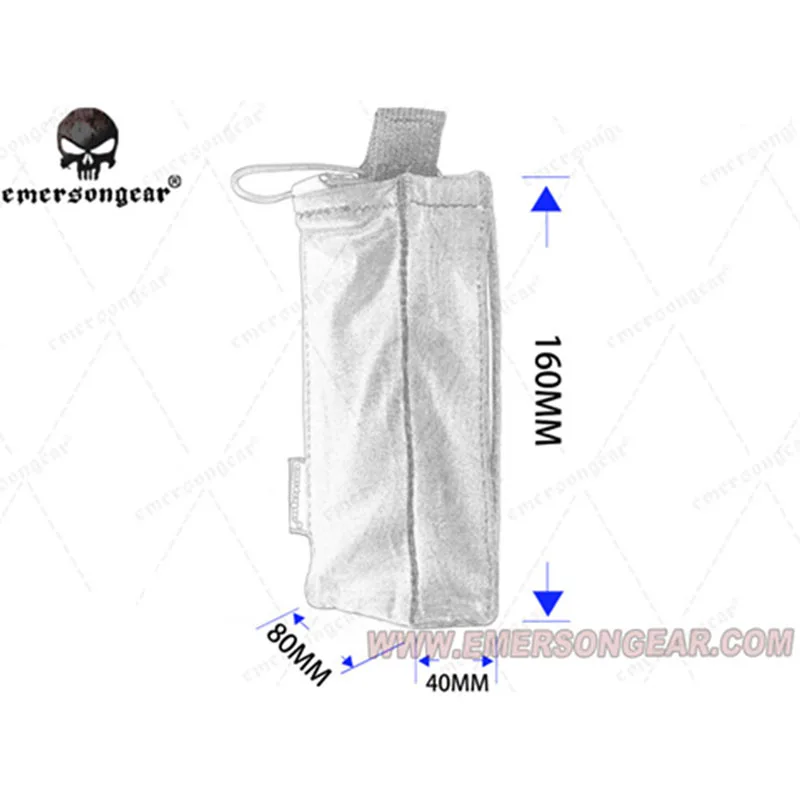 Emersongear Emerson чехол для рации кобура точность Охота Тактический один Mag Чехол для SS жилет пластина Перевозчик страйкбол военный