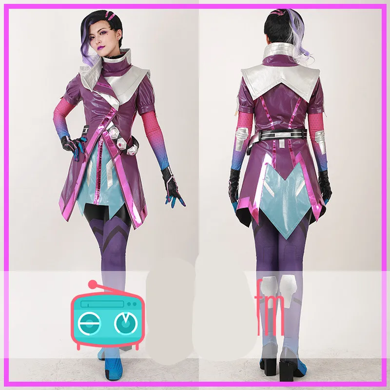 Sombra Горячая игра косплей sombra Косплей Костюм для Хэллоуина вечерние |
