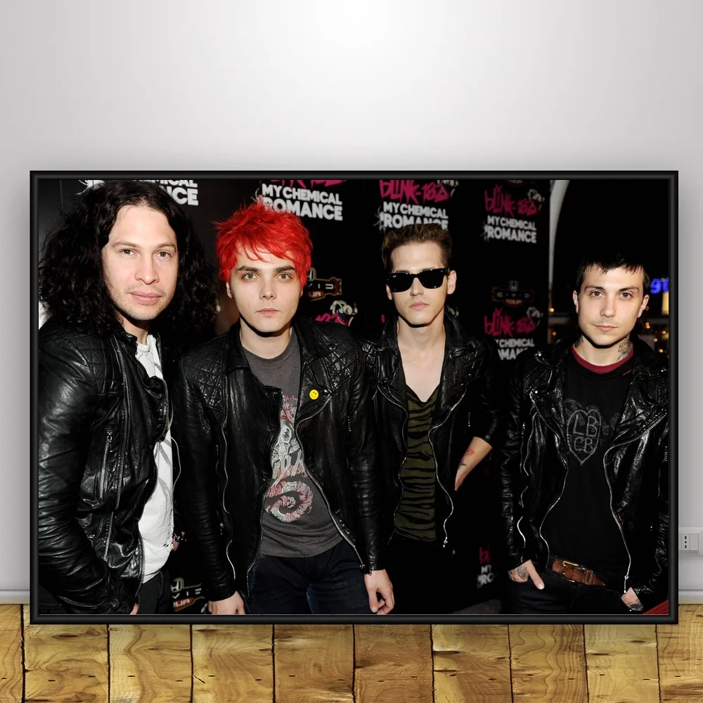 My Chemical романтика искусство Шелковый плакат домашний декор 12x18 24x36
