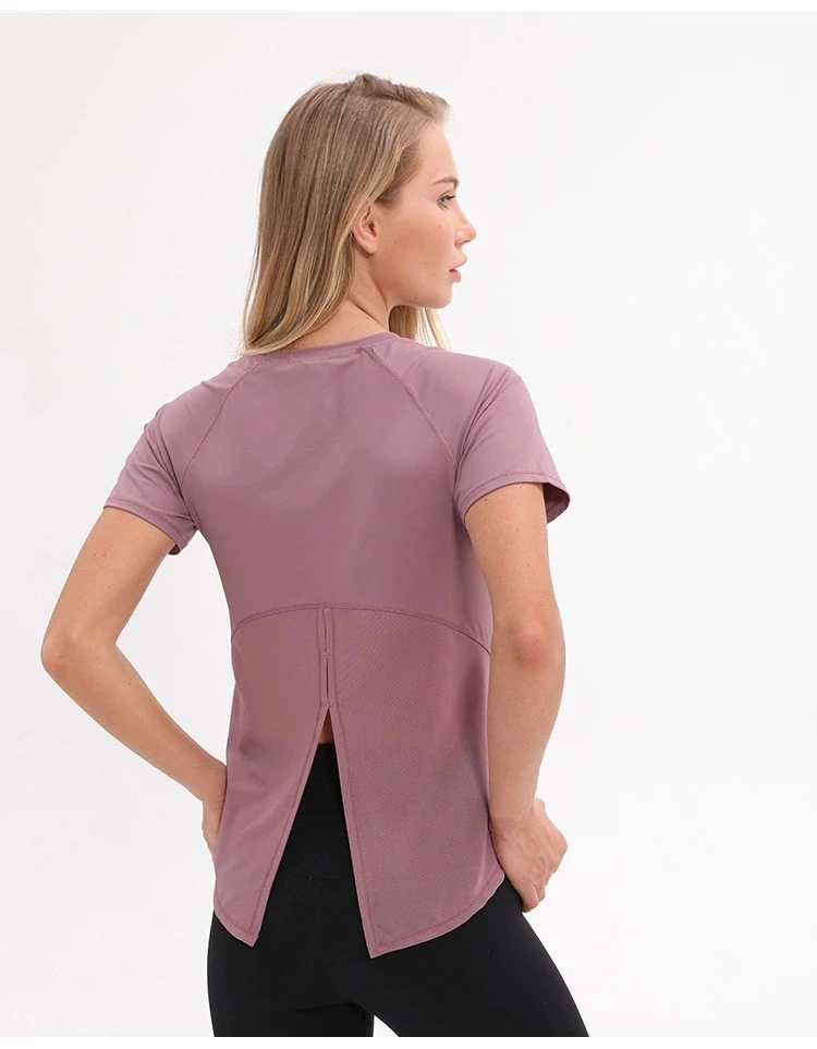 Женская футболка с коротким рукавом Спортивная для бега | Спорт и развлечения