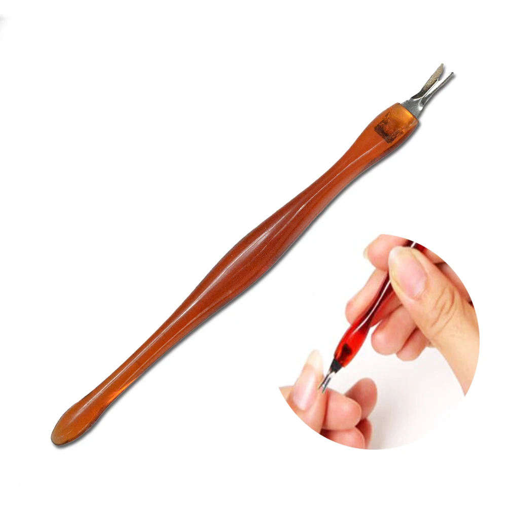 1 шт. толкатель для удаления кутикулы ногтей маникюра педикюра ухода за ногтями