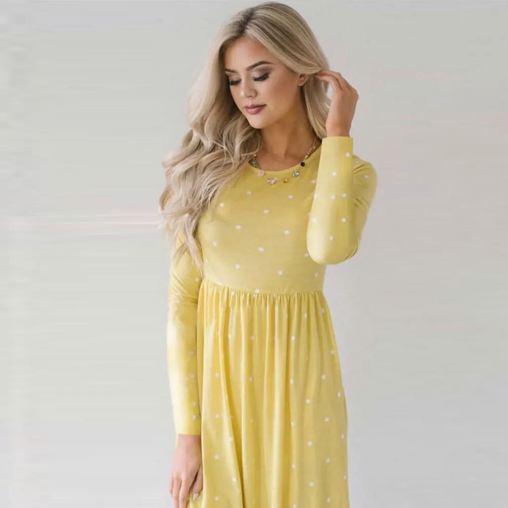 Женское милое платье с принтом модное Платье До Колена в полоску карманами и