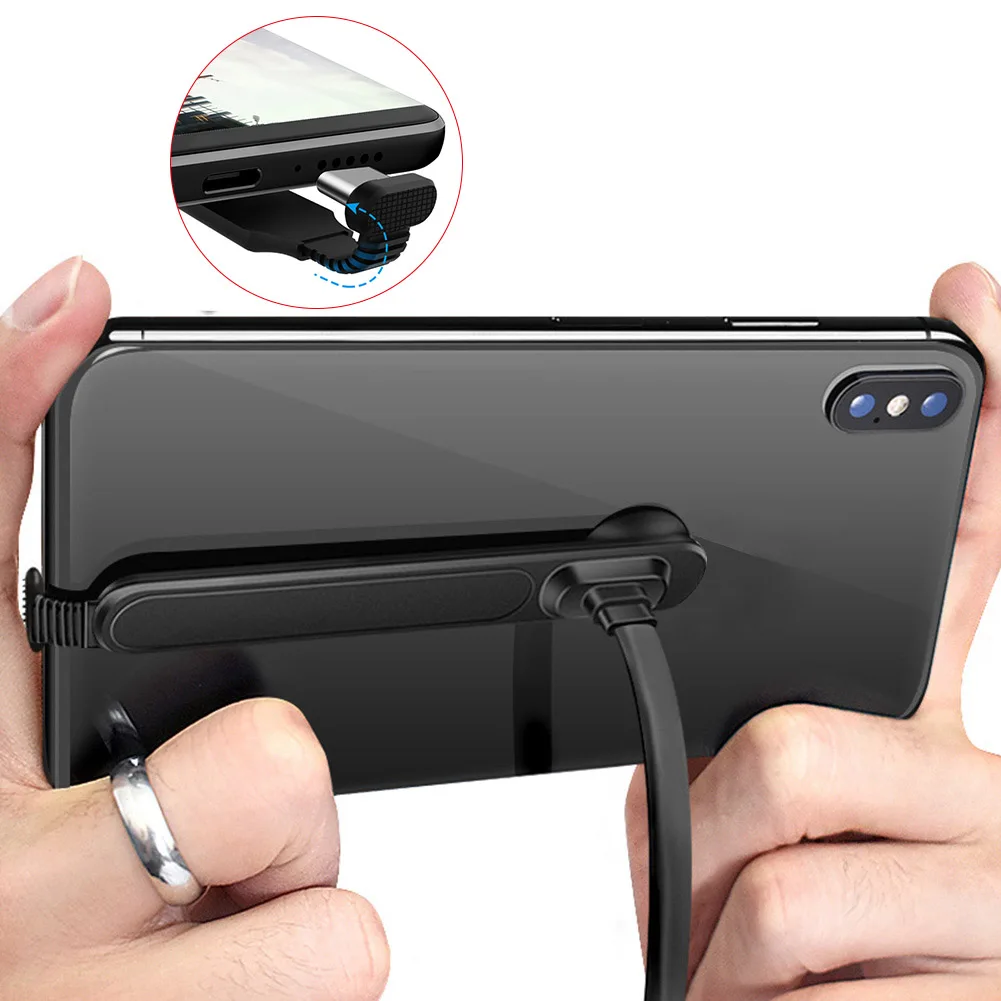 Кабель Type C/Micro USB Ручной Тур игры зарядное устройство для мобильного телефона