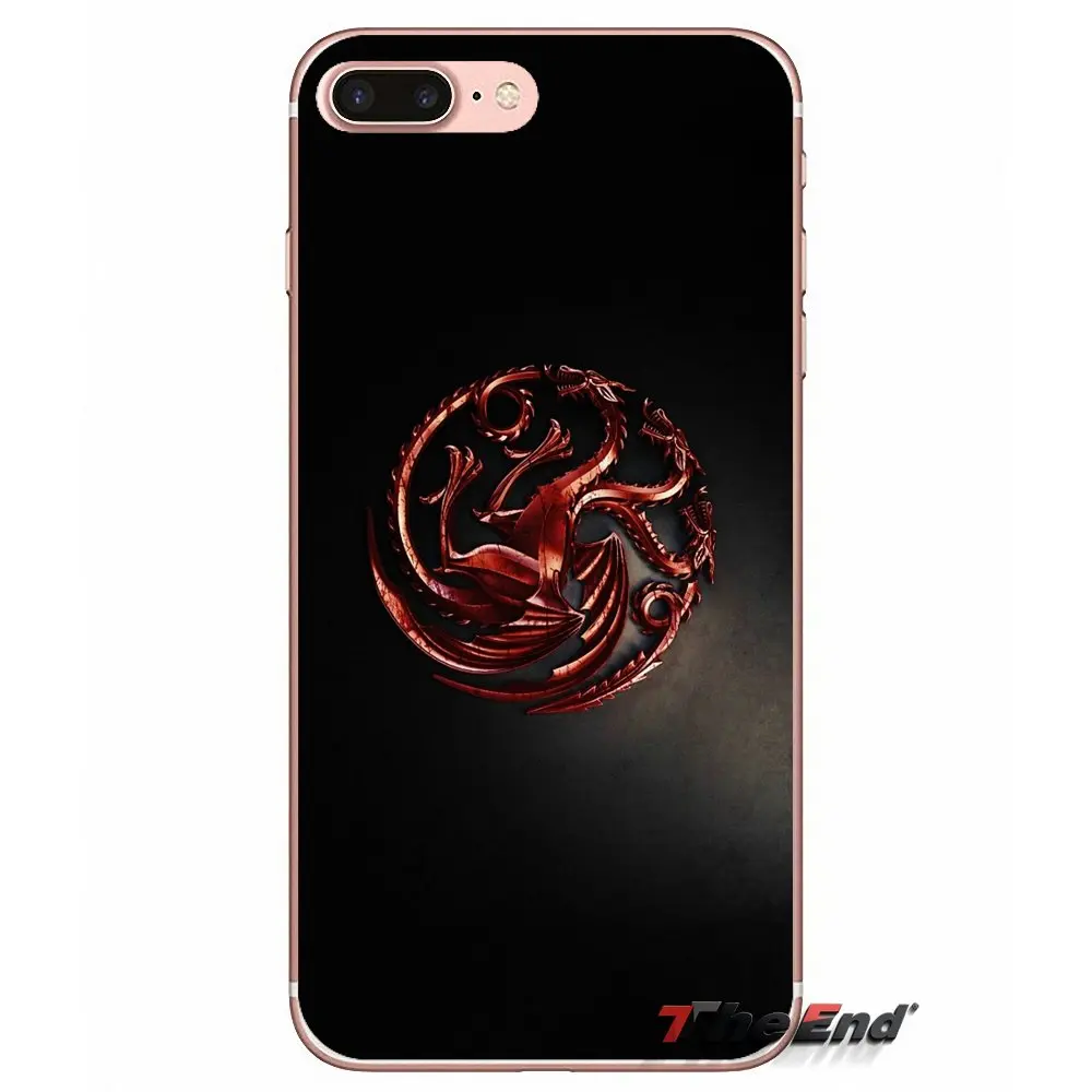 Чехол с логотипом для Huawei G7 G8 Ascend P7 P8 P9 Lite Honor 4C 5X 5C 6X Mate 7 8 9 Y3 Y5 Y6 II Pro House Targaryen Game Of Throne