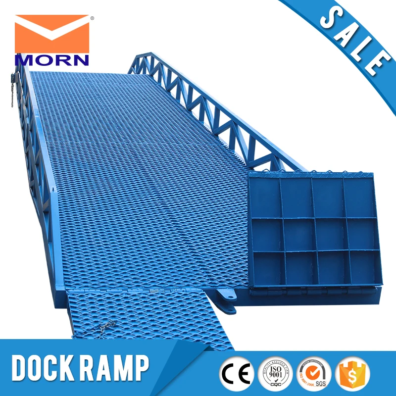 MDR-10 Mobile loading dock yard ramp warehouse container truck hydraulic AC used forklift China manufacture factory low price |