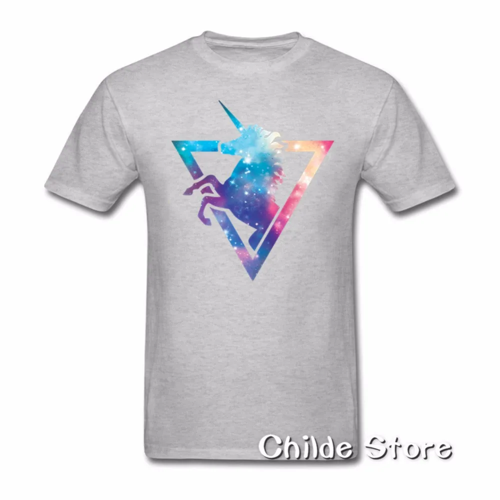 2018 Новое поступление ограниченной Мода Короткие трикотажные Единорог Camisetas