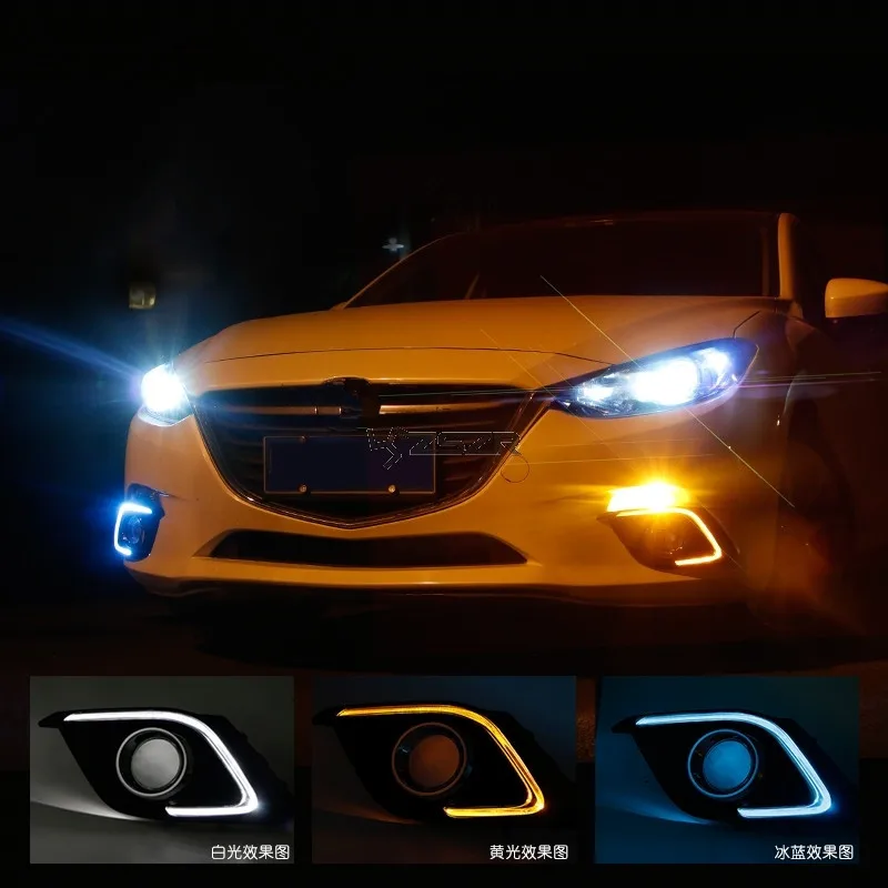 Дизайн светодиодный Противотуманные фары с поворотом для Mazda 3 Axela C Форма- модифицированный Z2AF010