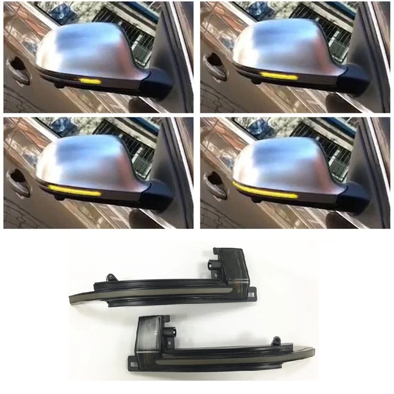 

Dynamic LED Blinker Indicator Mirror Turn Light Signal Repeater Suitable for Audi A4 8K A5 8T B8 Car Styling Accessories