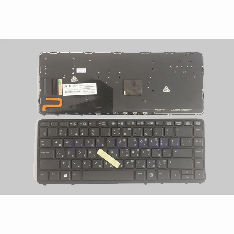 Русская клавиатура с подсветкой для ноутбука HP EliteBook 840 G1 850 RU|keyboard for hp|laptop keyboardg1