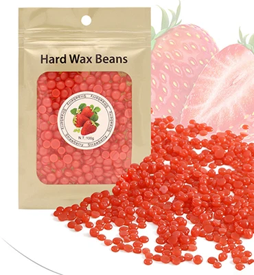 Strawberry wax Нагреватель для воска эпилятор для эпиляции набор нагревателей для всего тела ноги руки брови Бикини Женщины безболезненный спа дома машина - Цвет: Strawberry wax