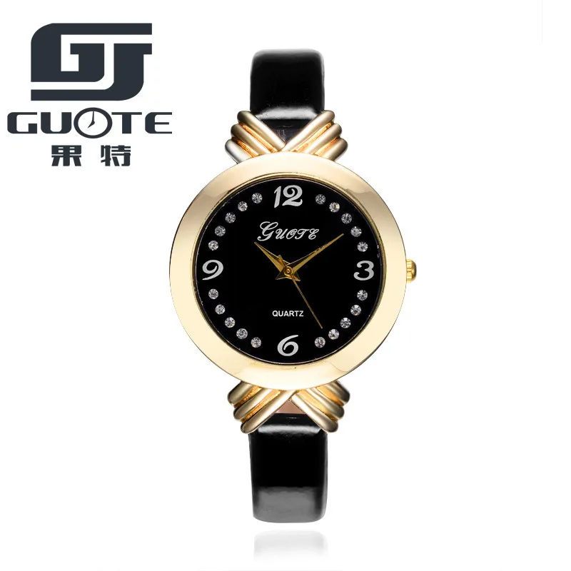 2017 Элитный бренд Для женщин наручные часы цвет: черный синий красного цвета