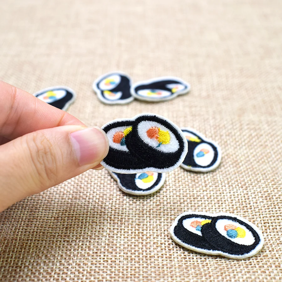 3 шт. нашивки для суши одежды железная вышитая нашивка с помощью утюга аксессуары