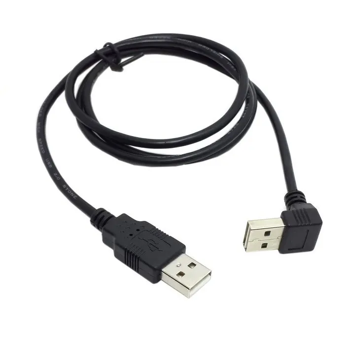 Новый USB 2 0 кабель для передачи данных 100 см Реверсивный дизайн вверх и вниз