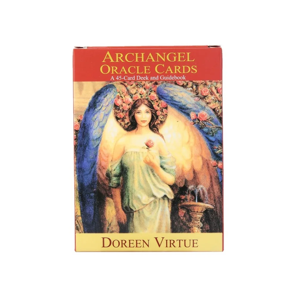 Английская настольная игра Archangel Oracle Cards Read The Mythic Fate divination For Fortune Tarot палубная карта игры 45 карт