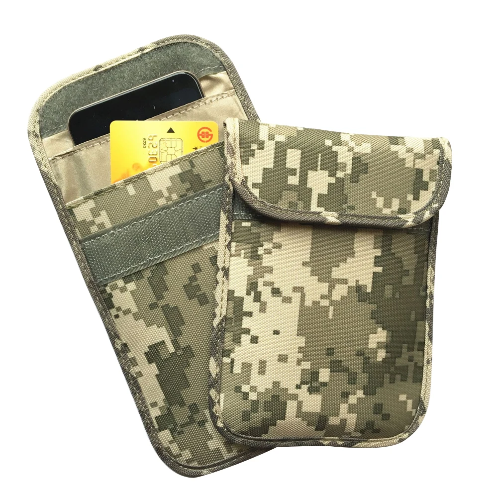 Security Blocker Cell Phone Use Anti Radiation Pouch Storage Device Protection Wallet Signal Shield Bag Universal For Cards | Мобильные