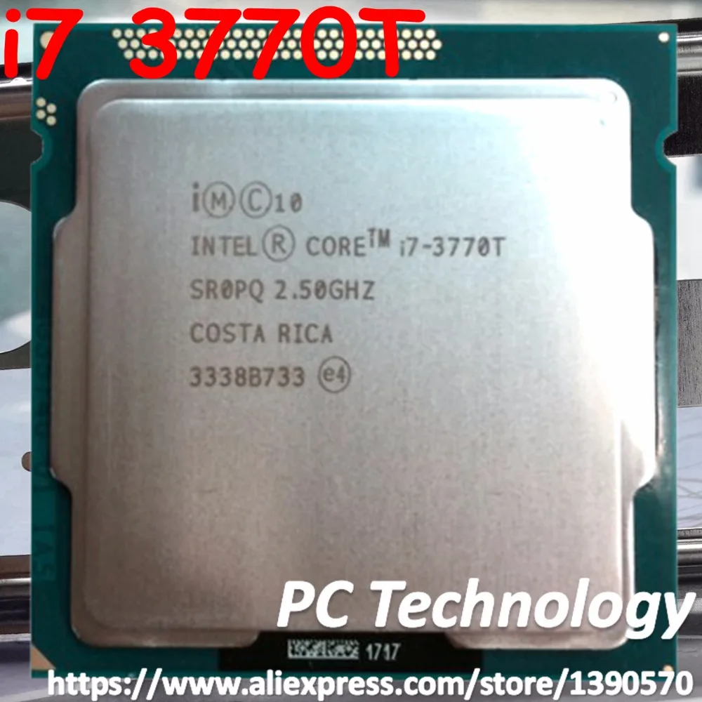 Оригинальный процессор Intel i7 3770t 8M 2 50 ГГц четырехъядерный LGA1155 45 Вт для