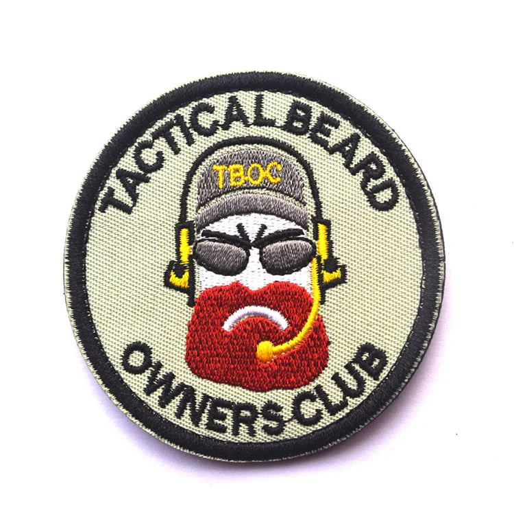 Вышитые Волшебные нарукавники супергерой нашивки шеврон Tactical Beard Ice and FireGUNS AND COFFEE Come and take it нашивка значок эполет - Цвет: 11