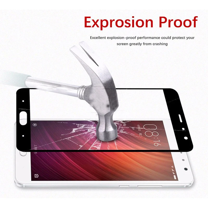 GonoRack полное покрытие стеклянная пленка для Xiaomi Redmi Примечание 5A 4 4x Pro Prime MI 6 5S Plus 5X