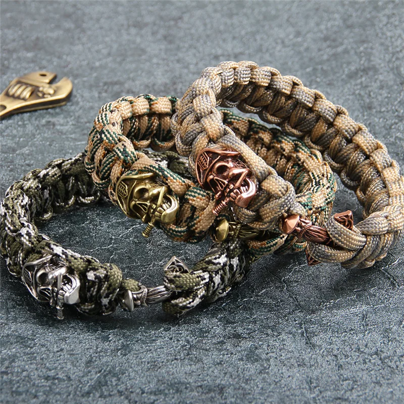 Новый мужской браслет для выживания на природе женский Pulsera Пираты Карибского