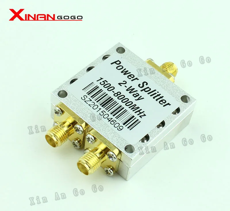Новый 2 Way SMA Мощность Splitter 1500 мГц ~ 8000 женский 8 г делитель сигнала кабель