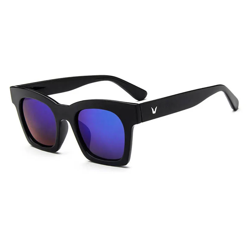 Солнцезащитные очки в пластиковой оправе для мужчин и женщин Модные Винтажные