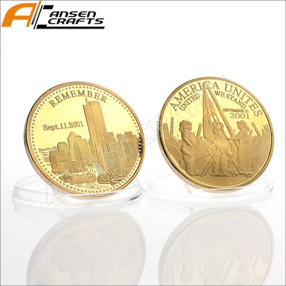 Remember 911 2001 Gold Coin Military Collection