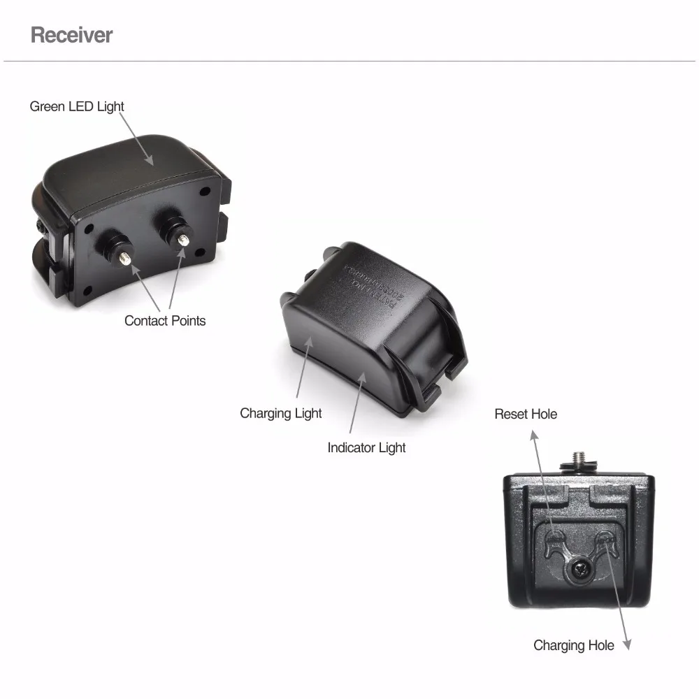 Перезаряжаемый и водонепроницаемый ошейник для собак тренировочный ударный