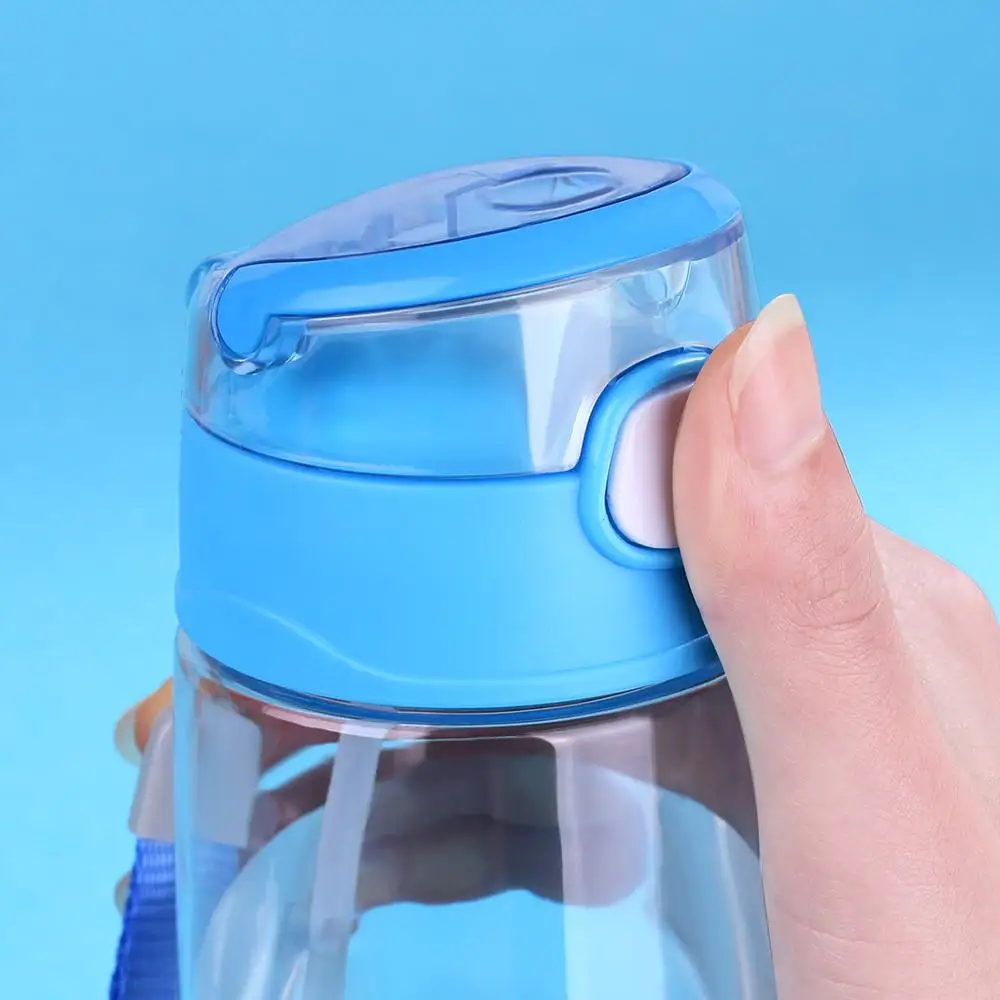 Детские бутылочки для воды с соломенной веревкой BPA бесплатно Портативный Путешествия моя Питьевая Бутылка для сумка для занятий спортом на открытом воздухе 500 мл