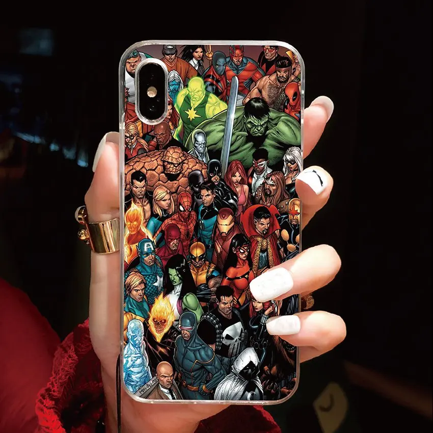 9 Мягкие силиконовые чехлы из ТПУ для Wiko Lenny 5, 4, 3, Jerry, Гарри, Sunny 2, 3 Plus, View 2 Go, XL, U Feel Lite, Marvel Comics - Цвет: 9