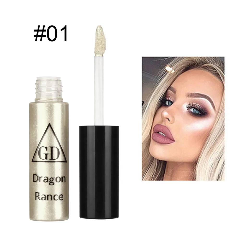 Хайлайтер для макияжа контур Осветляющий жидкий консилер блеск макияж телесный 5