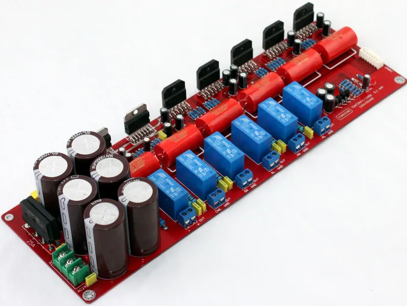 TDA7294 + LM3886 5 1 канальная чистая задняя Плата усилителя мощности|board board|board amplifierboard