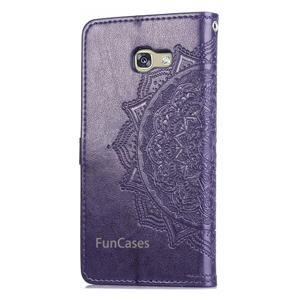 For Samsung Galaxy A5 2017 Case Flip PU Leather Stand Wallet A520 A520F Book Style Cell Phone Cover Bag | Мобильные телефоны и