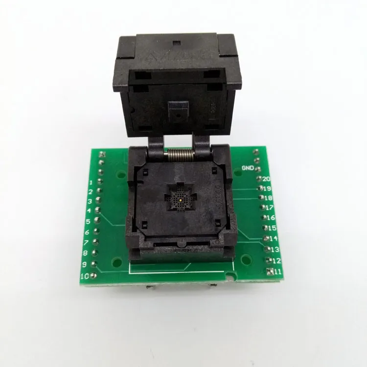 QFN32 MLF32 IC шаг 0 5 флэш-накопитель in/Test/Программируемый Разъем раскладушка Чип