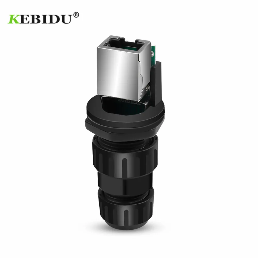 KEBIDU для светильник Ки водонепроницаемый разъем RJ45 IP68 электрический терминал