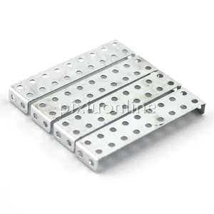 Соединительный железный угловой кронштейн 20 шт.лот J704 45*10*5,8 мм, диаметр отверстия 2 мм, для самостоятельного использования, бесплатная доставка в россию