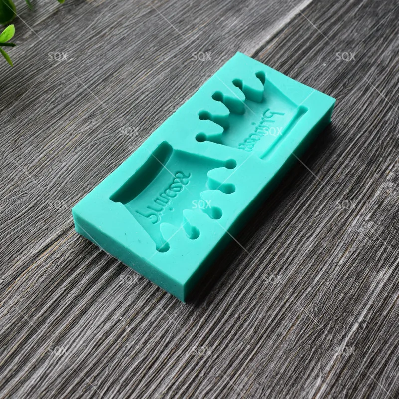 3D Корона принцесса помадка торт выпечки формы форма силикон украшения