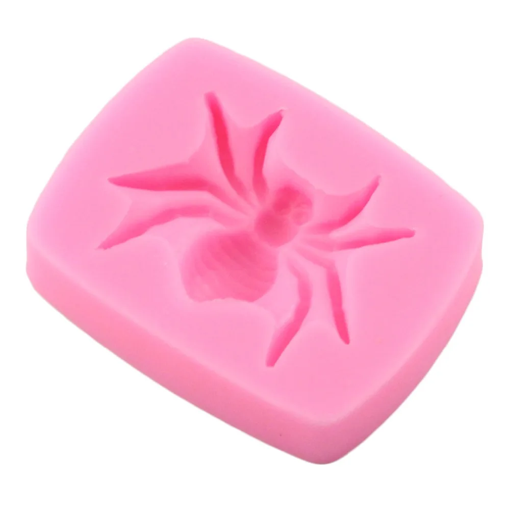 Силиконовая Форма Sugarcraft Spider форма для помадки инструменты украшения тортов